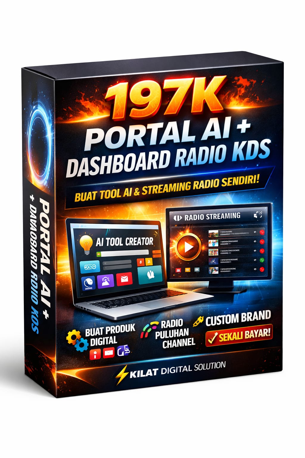 PAKET 3 👑 3️⃣ DONASI 197K (KELAS KDS PRO 2)